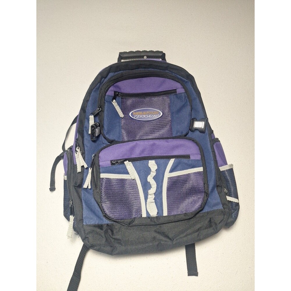 Climb Mountain Terrain Off Limit 68 Backpack Purple/blue